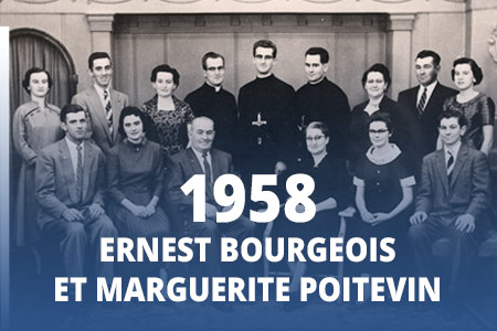 1958 - Ernest Bourgeois et Marguerite Poitevin