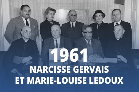 1961 - Narcisse Gervais et Marie-Louise Ledoux