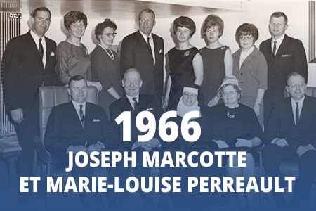 1966 - Joseph Marcotte et Marie-Louise Perreault