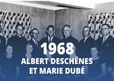 1968 - Albert Deschênes et Marie Dubé