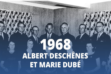 1968 - Albert Deschênes et Marie Dubé