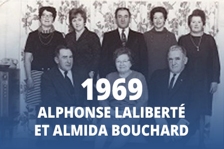 1969 - Alphonse Laliberté et Almida Bouchard