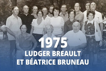 1975 - Ludger Breault et Béatrice Bruneau
