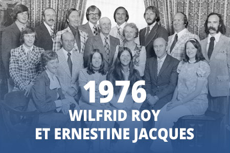 1976 - Wilfrid Roy et Ernestine Jacques