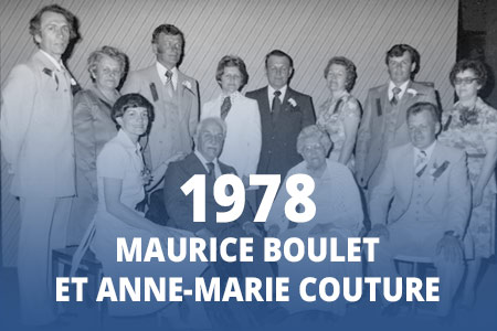 1978 - Maurice Boulet et Anne-Marie Couture