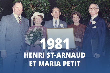 1981 - Henri St-Arnaud et Maria Petit