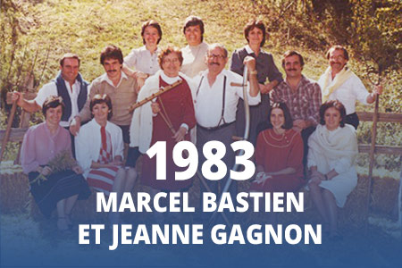 1983 - Marcel Bastien et Jeanne Gagnon