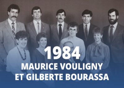 1984 - Maurice Vouligny et Gilberte Bourassa