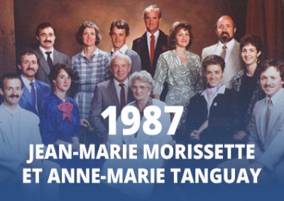1987 - Jean-Marie Morissette et Anne-Marie Tanguay