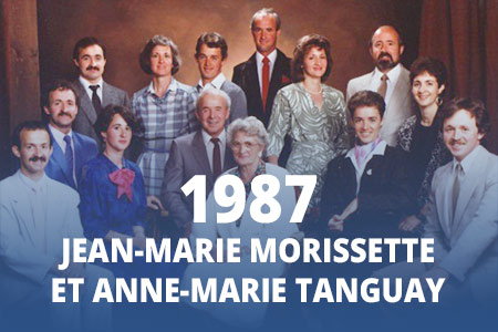 1987 - Jean-Marie Morissette et Anne-Marie Tanguay