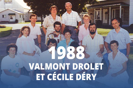 1988 - Valmont Drolet et Cécile Déry