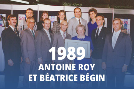 1989 - Antoine Roy et Béatrice Bégin