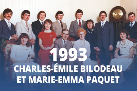 1993 - Charles-Émile Bilodeau et Marie-Emma Paquet