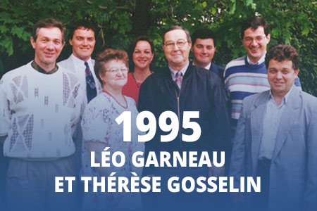 1995 - Léo Garneau et Thérèse Gosselin