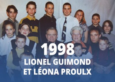 1998 - Lionel Guimond et Léona Proulx
