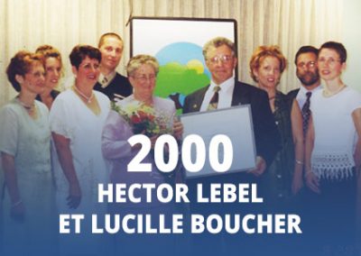2000 - Hector Lebel et Lucille Boucher