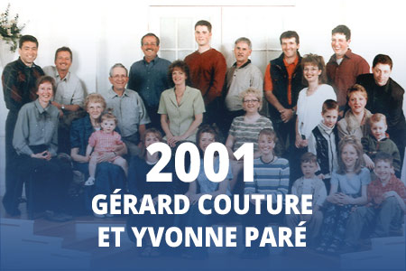 2001 - Gérard Couture et Yvonne Paré
