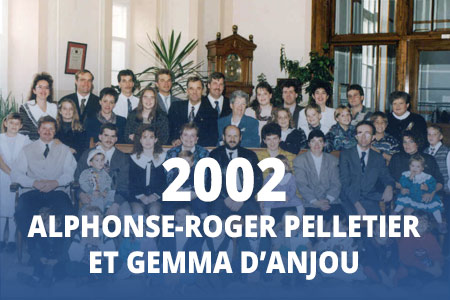 2002 - Alphonse-Roger Pelletier et Gemma D’Anjou