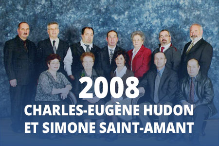 2008 - Charles-Eugène Hudon et Simone Saint-Amant