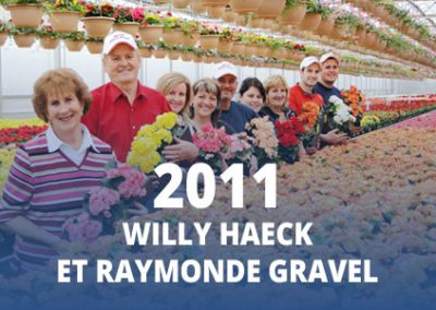 2011 - Willy Haeck et Raymonde Gravel