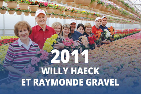 2011 - Willy Haeck et Raymonde Gravel