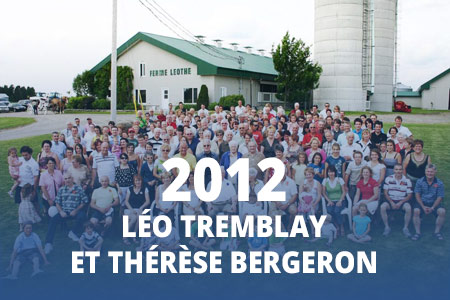 2012 - Léo Tremblay et Thérèse Bergeron