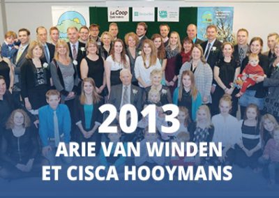 2013 - Arie Van Winden et Cisca Hooymans