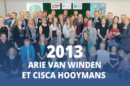 2013 - Arie Van Winden et Cisca Hooymans