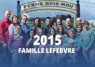 2015 - Famille Lefèbvre