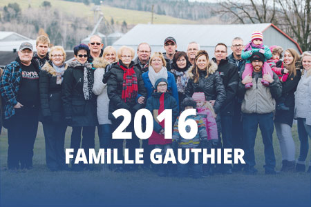 2016 - Famille Gauthier