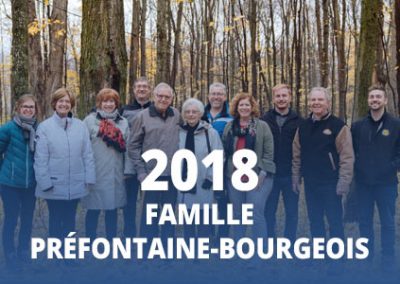 2018 - Famille Préfontaine-Bourgeois - Famille agricole de l'année 2018
