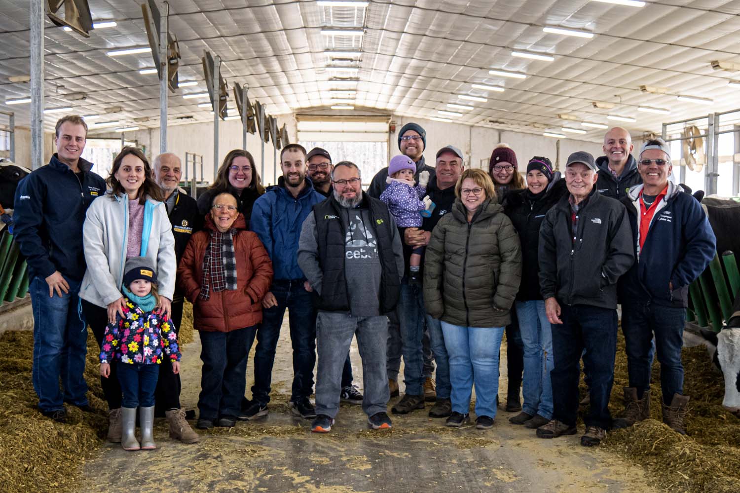 La famille Champagne de Sainte-Agathe-de-Lotbinière proclamée 66e famille agricole!