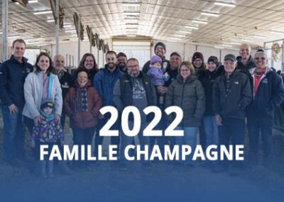 Famille Champagne - Famille agricole 2022