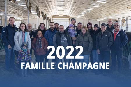 Famille Champagne - Famille agricole 2022