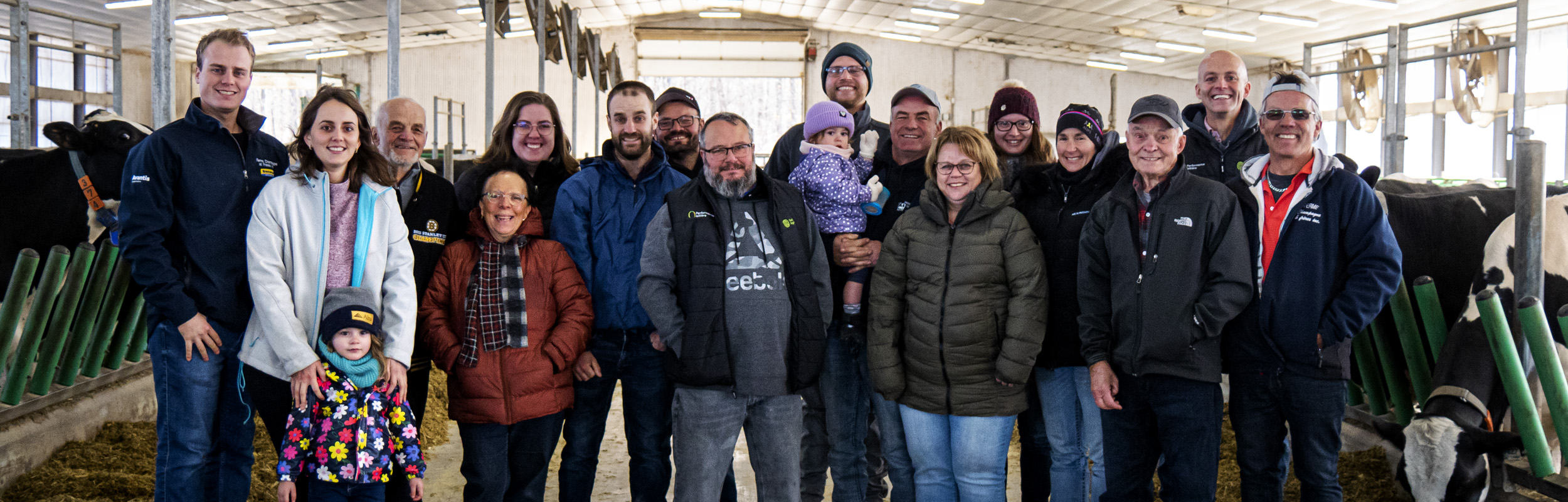 La famille Champagne de Sainte-Agathe-de-Lotbinière proclamée 66e famille agricole!